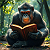 Poetry: Herein lies a jungle library,  a green cathedral of leaf and light,  where one wise ape, our...